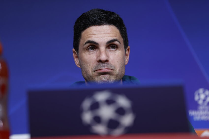 Arteta. Foto: Getty Images.