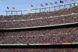 Se viene el Camp Nou. Foto: Getty Images.
