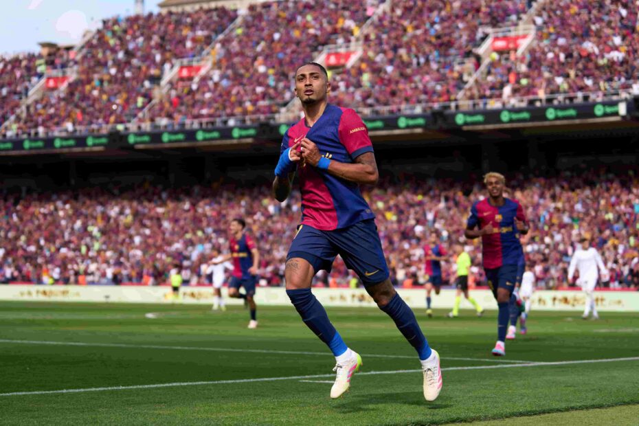 Raphinha. Foto: Getty Images.