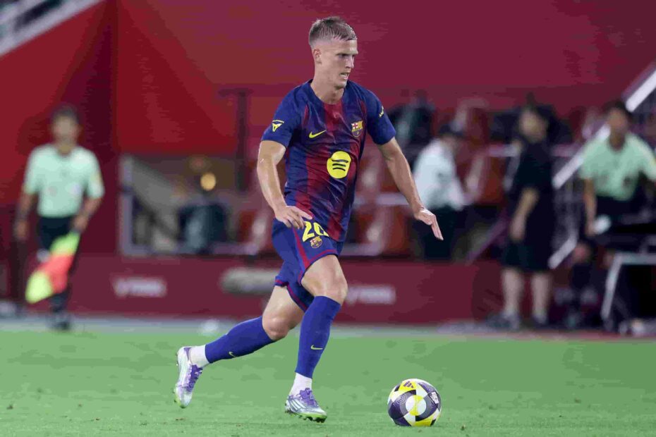 La vuelta del entrenamiento del Barcelona. Foto: Getty Images.