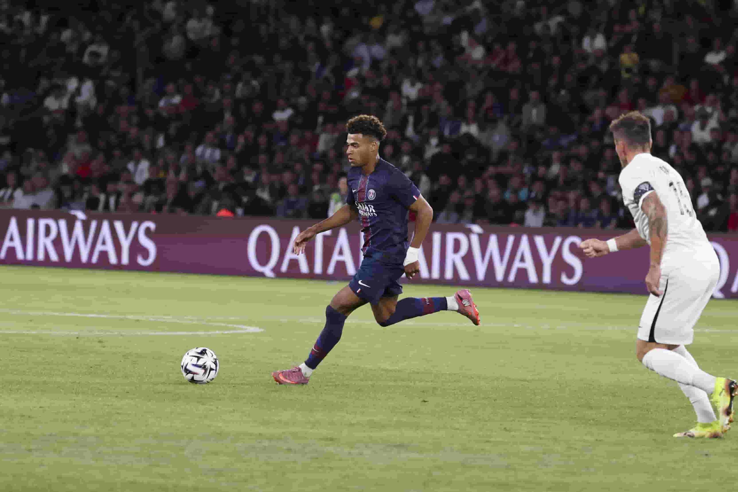 Doué vuelve en PSG. Foto: Getty Images.